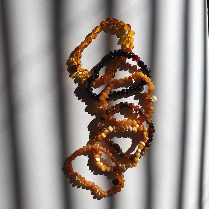 BALTIC AMBER STRETCH BRACELET