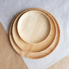 Wood Plate Large - bpa free- Eco wood- design conscious-Dove and Dovelet