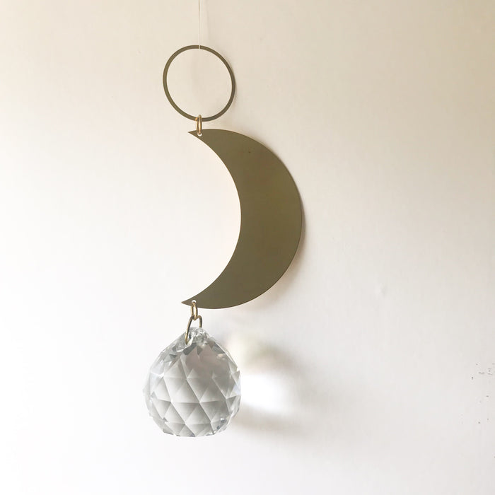 SELENE SUN CATCHER - bpa free- Eco wood- design conscious-Dove and Dovelet